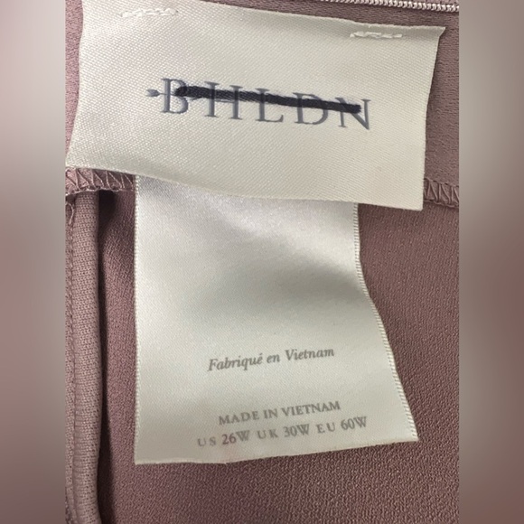 Anthropologie x BHLDN $220 Ruby Twist Halter Pink Satin Gown Plus Size 26 W - Picture 4 of 8